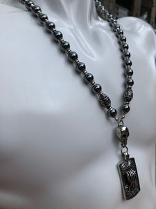 Rosary - Handmade - Handcrafted - Semiprecious Stone "Memory" ROS138