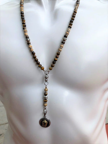 Rosary Handmade - Handcrafted - Semiprecious Stone 