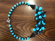Turquoise-Onyx Necklace