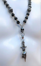 Rosary Handmade - Handcrafted - Semiprecious Stone"Lava- Energy"-ROS124
