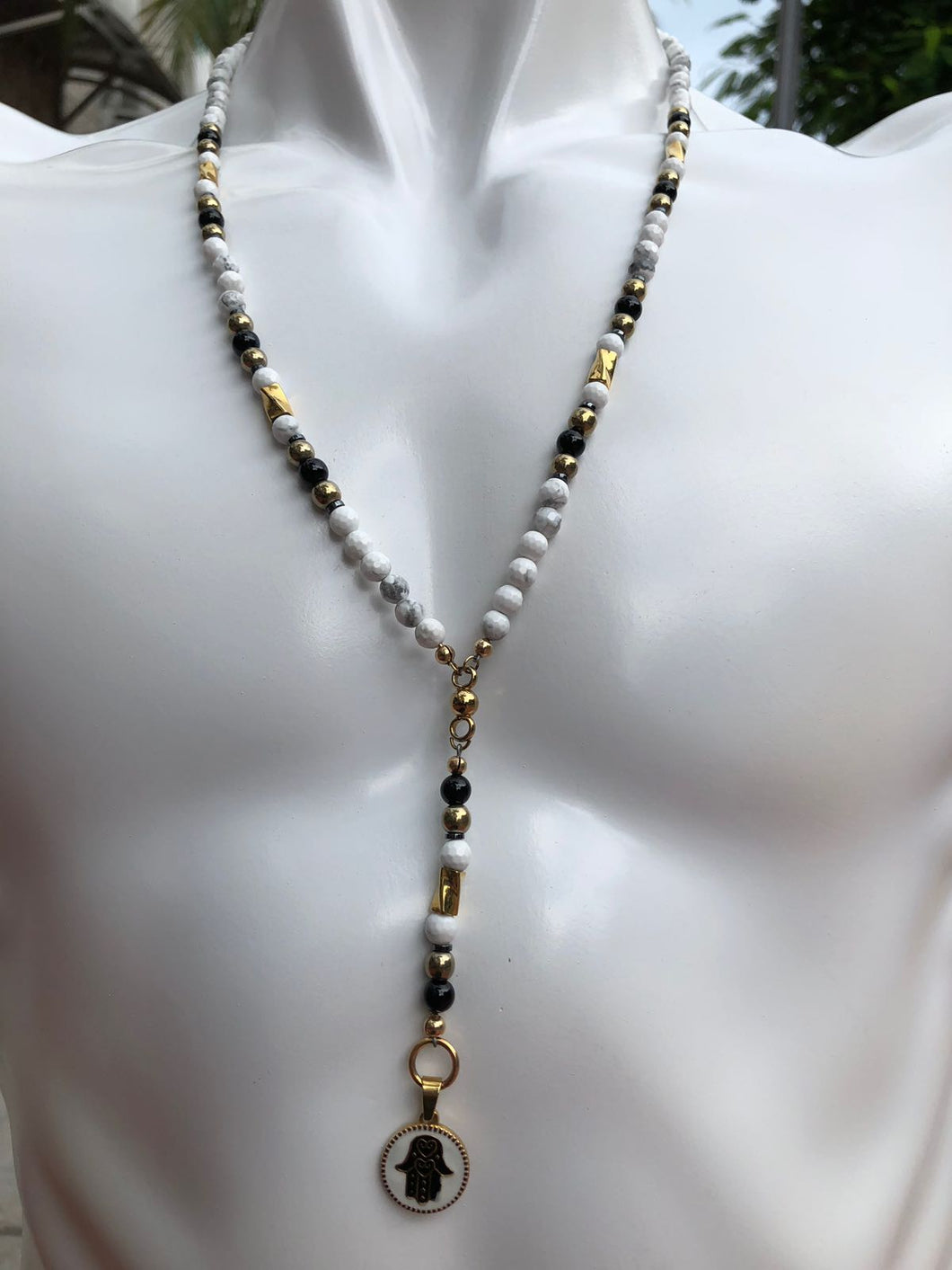 Rosary Handmade - Handcrafted - Semiprecious Stone 