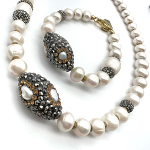 Bead Bracelet - Pearls