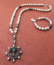Rosary Handmade - Handcrafted "Ambition Rosary"- Semiprecious Stones Howlite ROS125