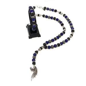 Rosary - Handmade - Handcrafted- Semiprecious Stone “Wing”